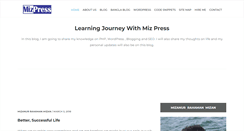 Desktop Screenshot of mizpress.com
