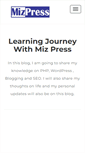 Mobile Screenshot of mizpress.com